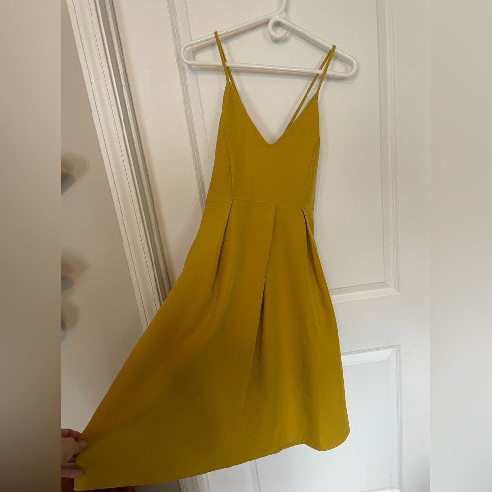 Eliacher Mustard dress, size M